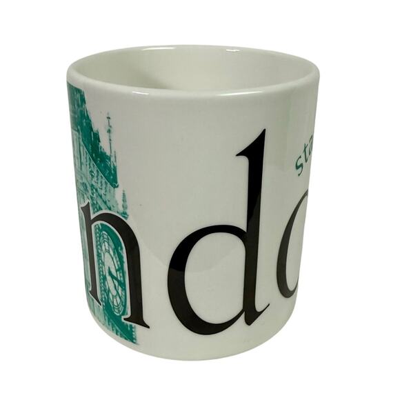 Starbucks 2002 London City Mug Collector Series 23 fl oz Ceramic Mug Big Ben - Picture 3 of 8